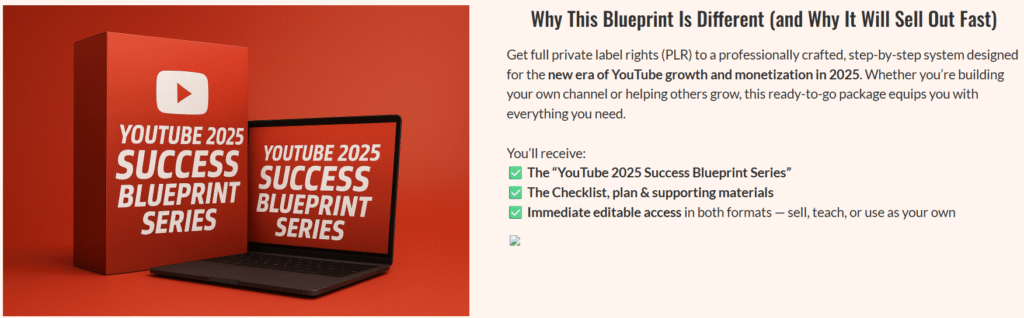 YouTube 2025 Success Blueprint review