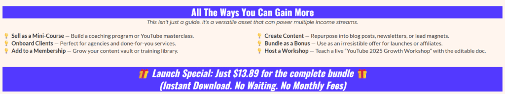 YouTube 2025 Success Blueprint review