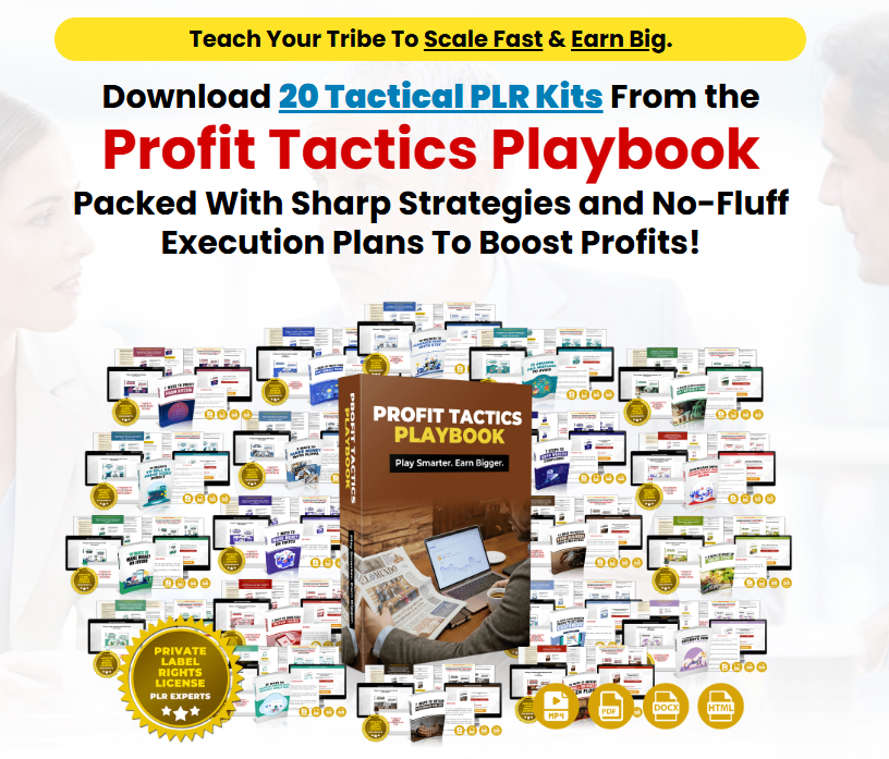 Profit Tactics Playbook Review