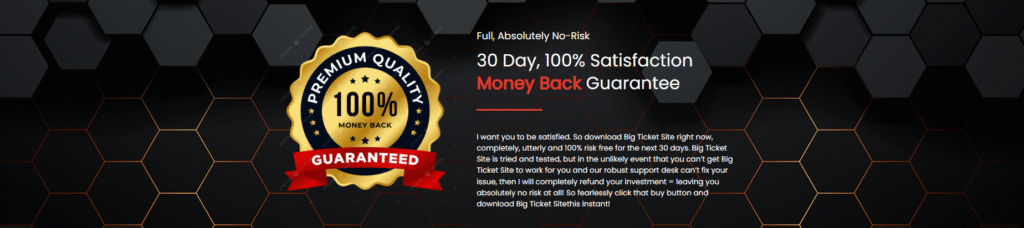 Big Ticket Site review